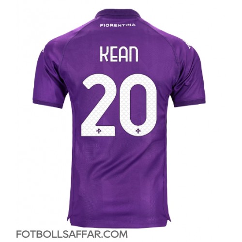 Fiorentina Moise Kean #20 Hemmatröja 2024-25 Kortärmad